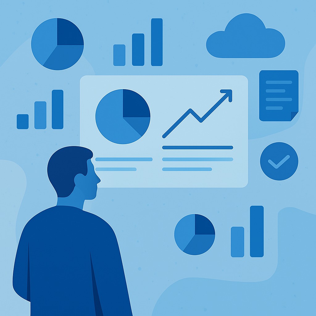 Visualization & Reporting Icon